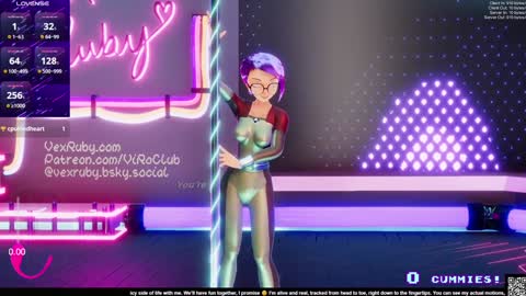 Vex Ruby online show from January 2025 02:07:02 AM