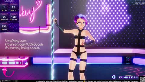 Vex Ruby online show from February 2025 01:36:01 AM