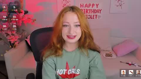 VIOLET online show from July 2026 04:00:01 PM