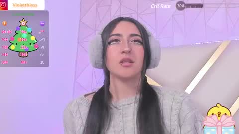 Snapshot of violettbloss chatting on December 2024 02:23:01 AM Violeta online show from December 2024 02:23:01 AM