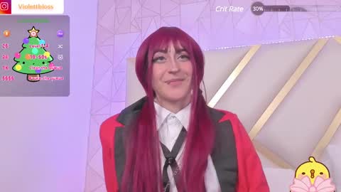 Snapshot of violettbloss chatting on December 2024 05:38:01 AM Violeta online show from December 2024 05:38:01 AM