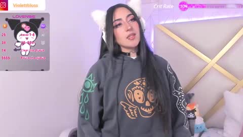 Snapshot of violettbloss chatting on January 2025 09:32:02 PM Violeta online show from January 2025 09:32:02 PM