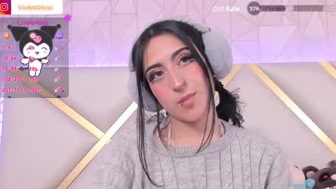 Snapshot of violettbloss chatting on January 2025 12:36:02 AM Violeta online show from January 2025 12:36:02 AM