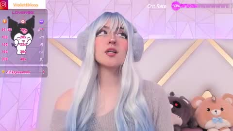 Snapshot of violettbloss chatting on February 2025 09:43:01 PM Violeta online show from February 2025 09:43:01 PM