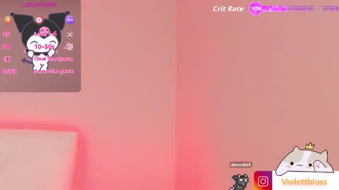 Snapshot of violettbloss chatting on September 2025 03:17:02 AM Violeta online show from September 2025 03:17:02 AM