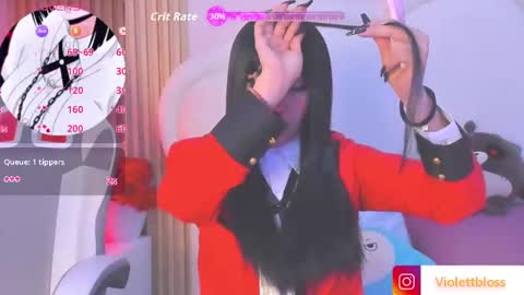 Snapshot of violettbloss chatting on September 2025 04:23:01 AM Violeta online show from September 2025 04:23:01 AM