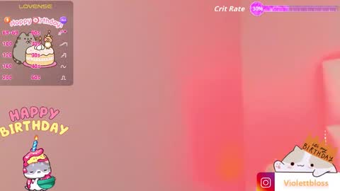 Snapshot of violettbloss chatting on October 2025 03:42:01 AM Violeta online show from October 2025 03:42:01 AM