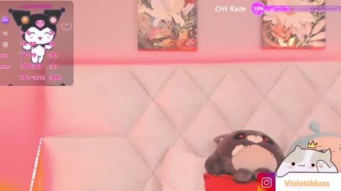 Snapshot of violettbloss chatting on October 2025 03:51:01 AM Violeta online show from October 2025 03:51:01 AM