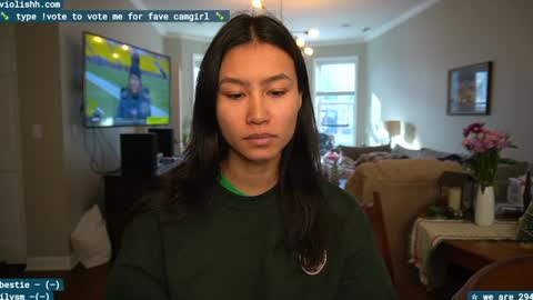 Snapshot of violishh chatting on January 2025 08:16:02 PM follow me on twitter violishh and ig violishh online show from January 2025 08:16:02 PM