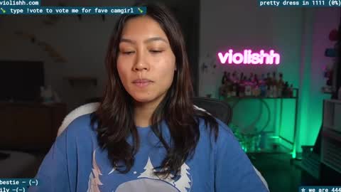 Snapshot of violishh chatting on January 2025 03:18:02 AM follow me on twitter violishh and ig violishh online show from January 2025 03:18:02 AM