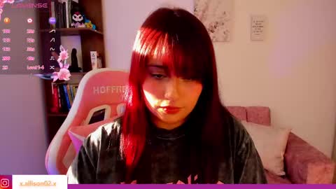 Snapshot of x_allison02x chatting on September 2025 09:36:02 PM Allison online show from September 2025 09:36:02 PM