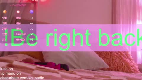 Xo Sadie online show from May 2026 09:25:02 AM