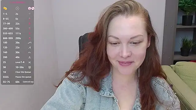 CutieGinger online show from October 2025 01:56:02 PM