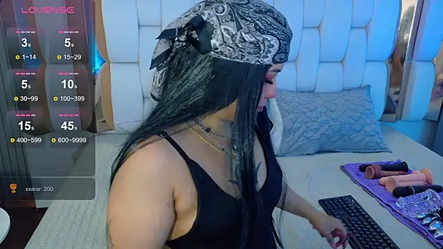 valkiria moore online show from December 2025 07:54:02 PM