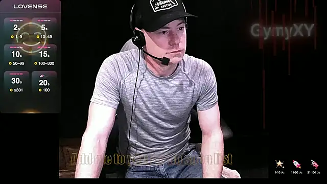 Snapshot of GymyXY chatting on February 2025 07:36:02 AM GymyXY online show from February 2025 07:36:02 AM