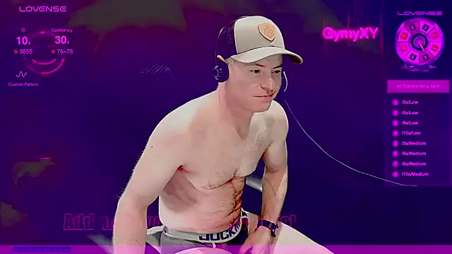 Snapshot of GymyXY chatting on February 2025 10:54:01 AM GymyXY online show from February 2025 10:54:01 AM