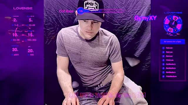 Snapshot of GymyXY chatting on February 2025 07:34:01 AM GymyXY online show from February 2025 07:34:01 AM