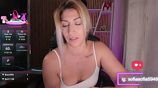 sofiah  online show from January 2026 05:05:01 PM