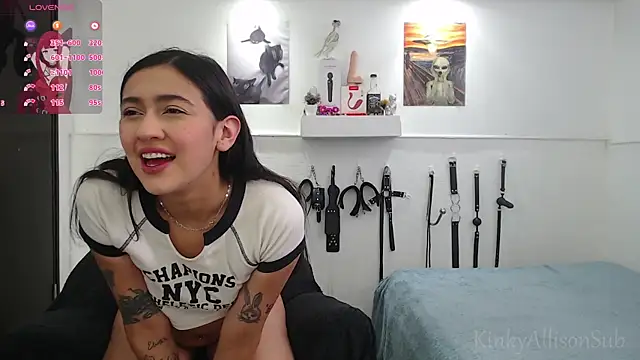 KinkyAllisonSub online show from March 2026 05:29:01 PM