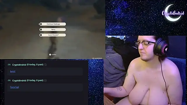 Snapshot of CryptidIndrid chatting on December 2024 09:39:01 PM CryptidIndrid online show from December 2024 09:39:01 PM