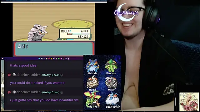 Snapshot of CryptidIndrid chatting on December 2024 11:49:02 PM CryptidIndrid online show from December 2024 11:49:02 PM