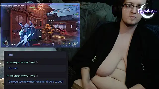 Snapshot of CryptidIndrid chatting on January 2025 02:51:02 AM CryptidIndrid online show from January 2025 02:51:02 AM