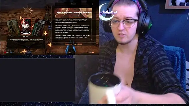 Snapshot of CryptidIndrid chatting on January 2025 09:51:02 PM CryptidIndrid online show from January 2025 09:51:02 PM