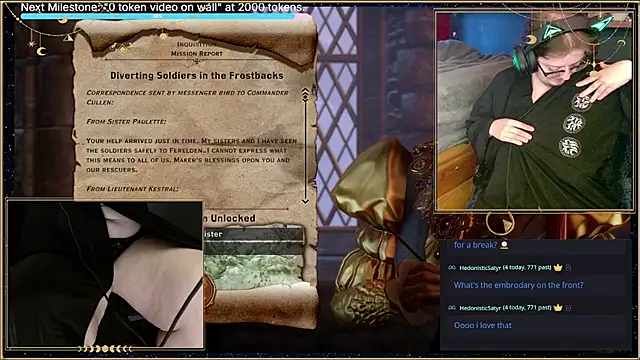 Snapshot of CryptidIndrid chatting on January 2025 07:49:02 PM CryptidIndrid online show from January 2025 07:49:02 PM