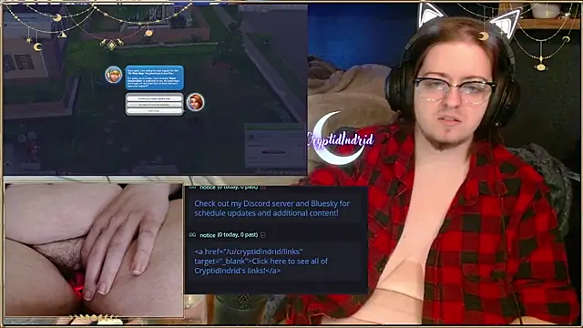 Snapshot of CryptidIndrid chatting on February 2025 01:58:01 AM CryptidIndrid online show from February 2025 01:58:01 AM