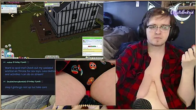 Snapshot of CryptidIndrid chatting on February 2025 11:03:01 PM CryptidIndrid online show from February 2025 11:03:01 PM