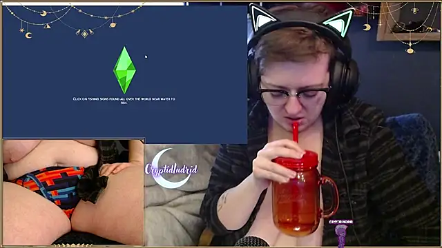 Snapshot of CryptidIndrid chatting on March 2025 01:25:02 AM CryptidIndrid online show from March 2025 01:25:02 AM