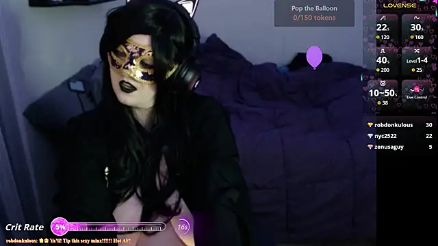 Snapshot of CryptidIndrid chatting on March 2026 03:00:01 PM CryptidIndrid online show from March 2026 03:00:01 PM