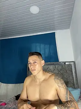 Muscle King Cum online show from February 2025 04:35:01 PM