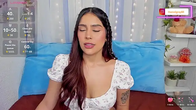 Snapshot of HazzelGray chatting on September 2025 02:41:01 PM HazzelGray online show from September 2025 02:41:01 PM