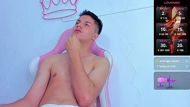 Issac james  online show from January 2025 01:00:02 AM