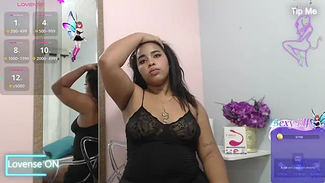 Snapshot of AichaBrown chatting on February 2025 12:14:01 AM AichaBrown online show from February 2025 12:14:01 AM