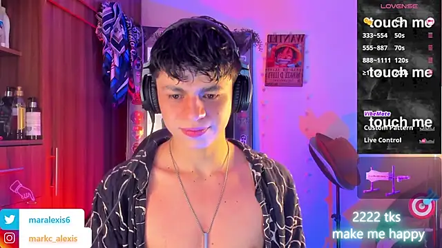 marckalexis online show from June 2026 11:05:01 PM