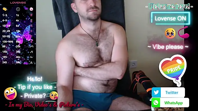 RealManHaveHairy online show from October 2025 02:57:01 PM