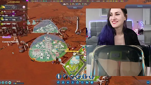 Erotic Synth Goddess online show from September 2025 03:14:01 PM