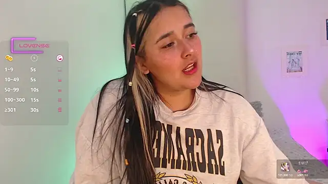 Megan FE online show from January 2025 12:59:01 AM