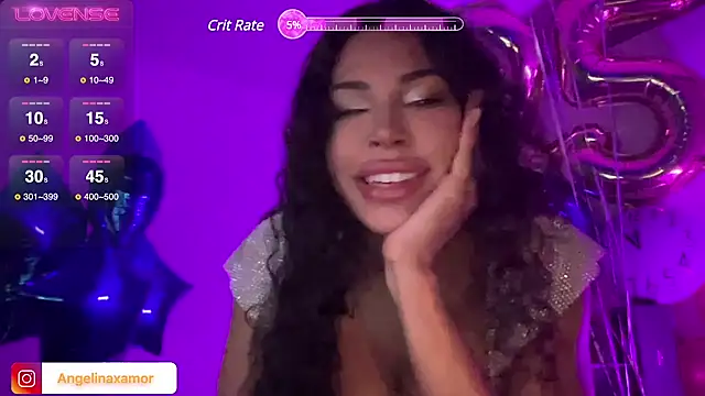 Angelina amor online show from January 2025 03:02:02 AM