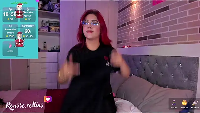 Rousse Collinss online show from January 2025 12:32:02 AM