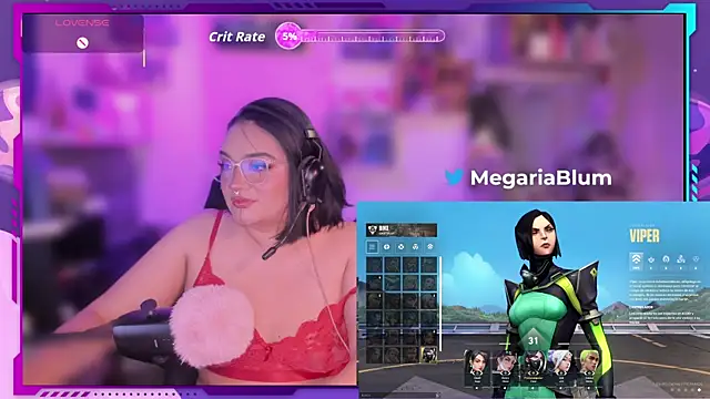 MegariaB online show from December 2025 04:39:02 AM