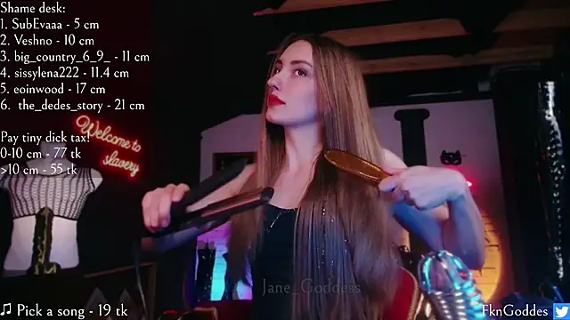 Jane Goddess online show from February 2026 05:08:01 PM