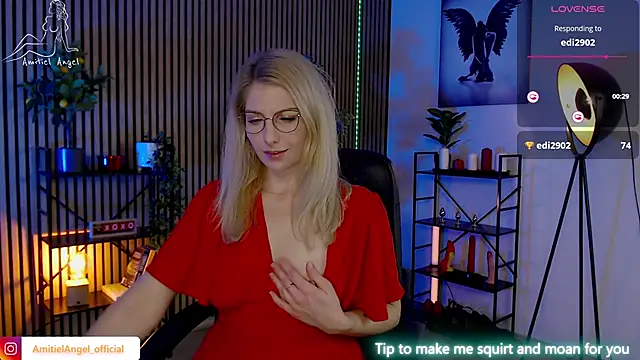 Amitiel Angel online show from February 2025 08:14:02 PM