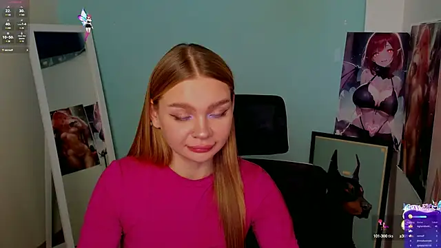 Snapshot of Molly_sweetie chatting on December 2024 10:18:01 AM Molly sweetie online show from December 2024 10:18:01 AM