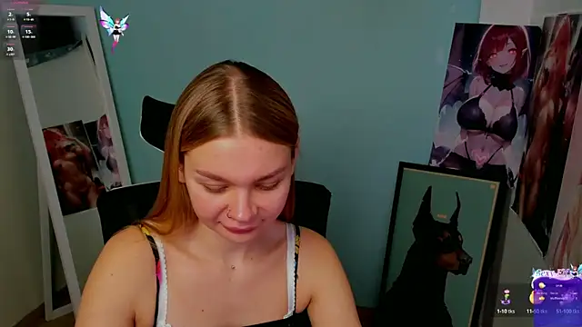 Snapshot of Molly_sweetie chatting on December 2024 10:55:01 AM Molly sweetie online show from December 2024 10:55:01 AM