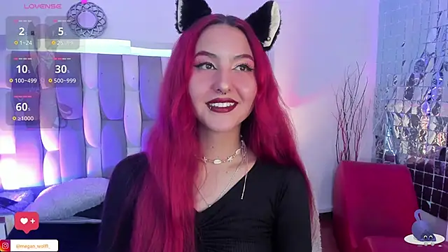 Snapshot of Megan_wolf1_ chatting on March 2025 04:45:02 AM Megan wolf1  online show from March 2025 04:45:02 AM