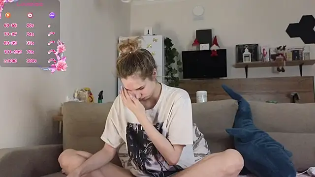 Girl alone home online show from January 2025 02:14:01 AM