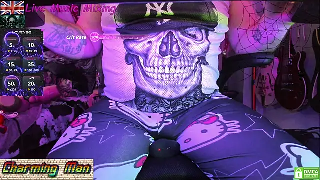 Snapshot of TheGothKing chatting on October 2025 01:33:02 PM TheGothKing online show from October 2025 01:33:02 PM